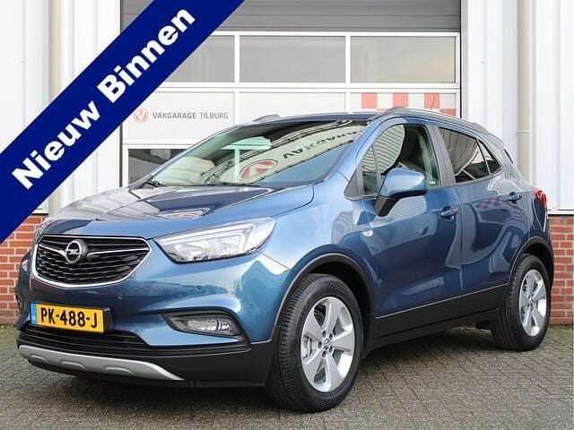 Blauw (metallic) Occasion 2017 Opel Mokka X Innovation SUV | € 13.495 (Eerlijke prijs) - Afbeelding 1/4