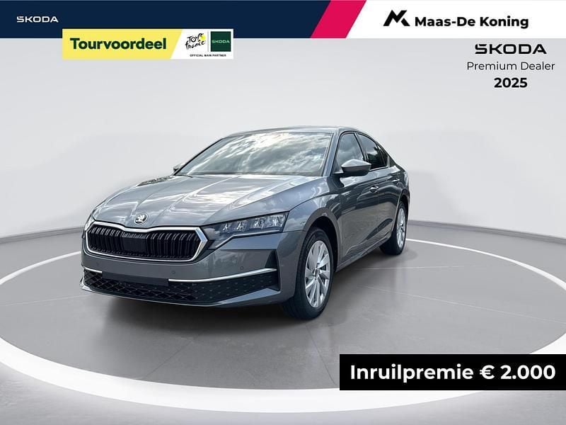 Grijs Nieuw 2025 Skoda Octavia First Edition Hatchback | € 34.690 (Super prijs) - Afbeelding 1/4