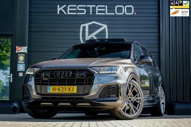 Grijs Gebruikt 2020 Audi Q7 S-Line SUV | € 55.996 (Goede deal) - Afbeelding 1/3
