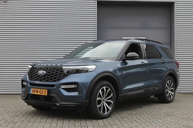 Blauw Gebruikt 2020 Ford Explorer ST-Line SUV | € 42.999 (Eerlijke prijs) - Afbeelding 1/4