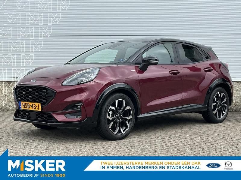 Rood Gebruikt 2024 Ford Puma Gen-E ST-Line X SUV | € 27.900 - Afbeelding 1/4