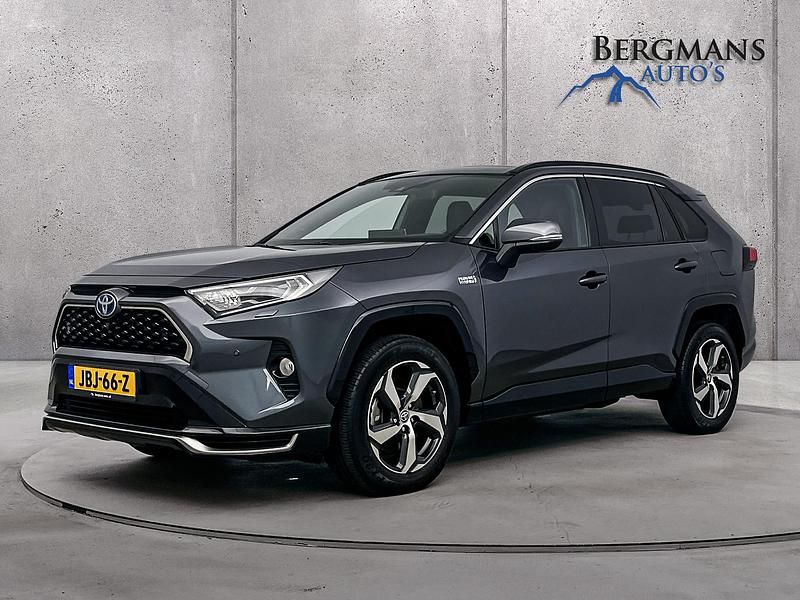 Grijs Gebruikt 2021 Toyota RAV4 Hybrid Business Edition SUV | € 38.800 (Eerlijke prijs) - Afbeelding 1/4