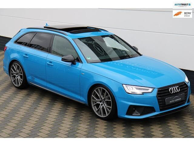 Blauw Gebruikt 2019 Audi A4 S-Line Stationwagen | € 29.945 (Duur) - Afbeelding 1/4