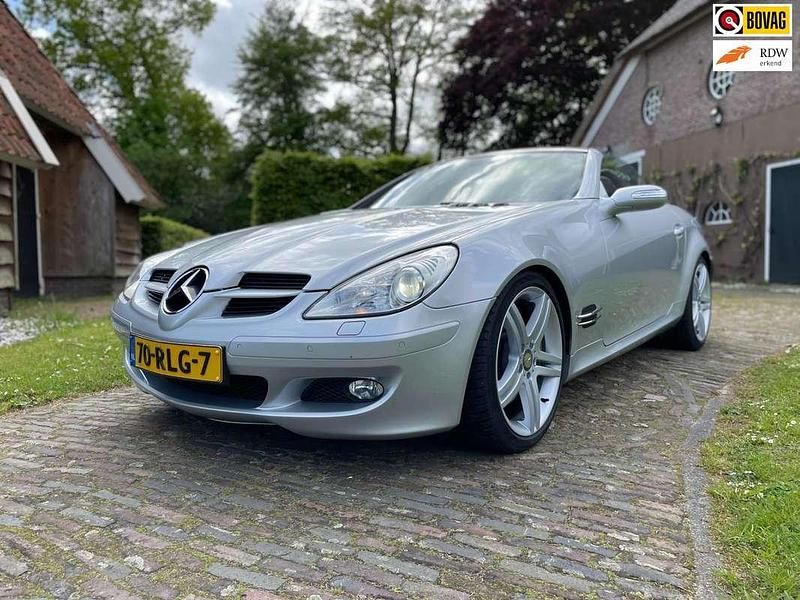 Grijs Gebruikt 2004 Mercedes SLK350 Cabriolet | € 9.950 - Afbeelding 1/4