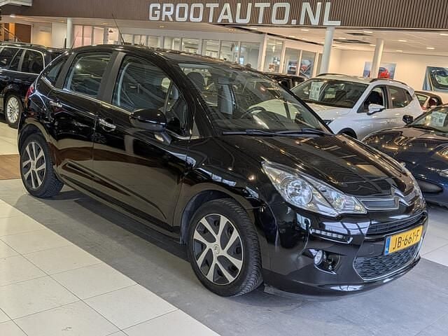 Zwart Gebruikt 2016 Citroën C3 Feel Hatchback | € 5.744 (Super prijs) - Afbeelding 1/4