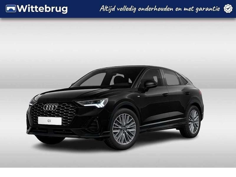 Zwart Gebruikt 2024 Audi Q3 Sportback Competition SUV | € 48.950 (Super prijs) - Afbeelding 1/3