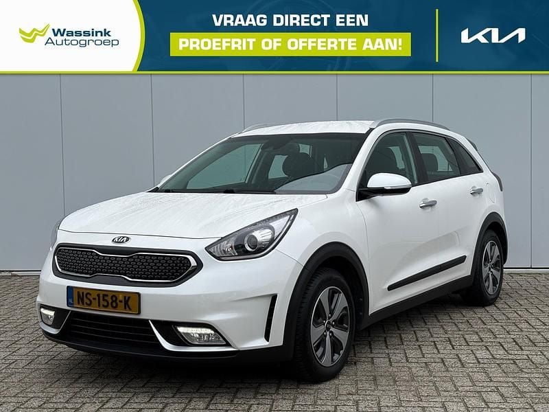 Wit Gebruikt 2017 Kia Niro First Edition SUV | € 17.435 (Eerlijke prijs) - Afbeelding 1/4