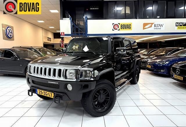 Zwart Gebruikt 2008 Hummer H3 SUV | € 14.950 - Afbeelding 1/4