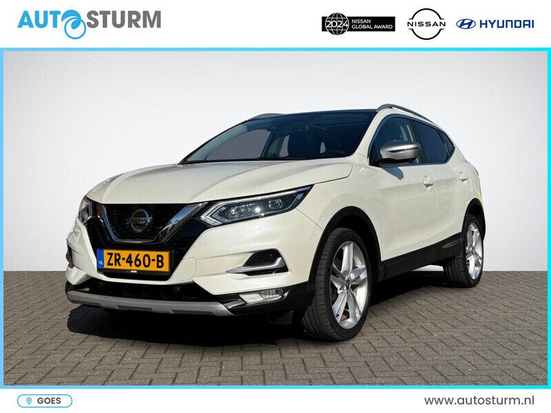 Wit Gebruikt 2019 Nissan Qashqai N-Motion SUV | € 20.694 (Eerlijke prijs) - Afbeelding 1/4