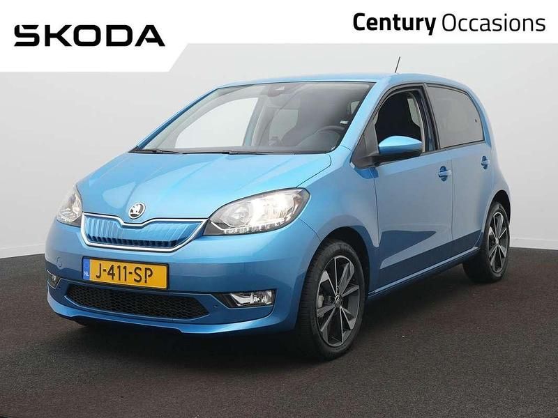 Blauw Gebruikt 2020 Skoda Citigo-e IV Style Hatchback | € 12.900 (Eerlijke prijs) - Afbeelding 1/4