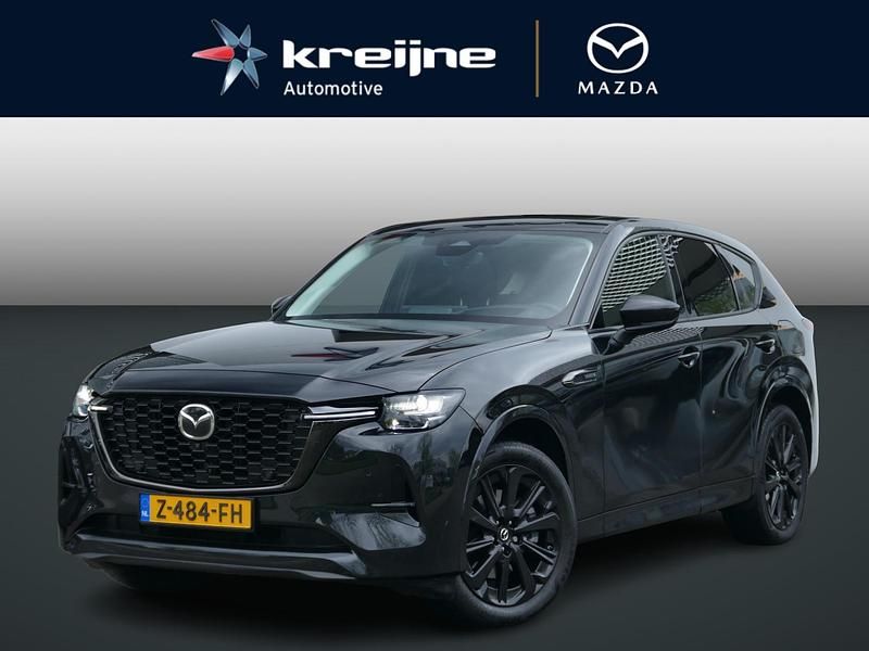 Zwart Gebruikt 2024 Mazda CX-60 Homura-Line SUV | € 49.925 (Duur) - Afbeelding 1/4