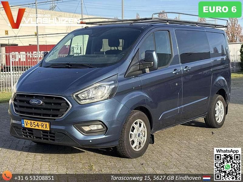 Blauw Gebruikt 2018 Ford Transit Custom Limited Van | € 11.450 - Afbeelding 1/4