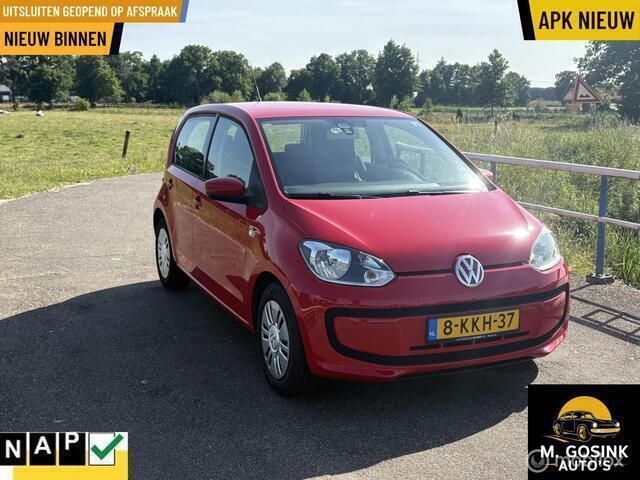 Rood Gebruikt 2013 VW up! move up! Hatchback | € 3.999 (Eerlijke prijs) - Afbeelding 1/4