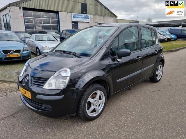 Zwart Gebruikt 2007 Renault Modus Authentique MPV | € 1.500 (Eerlijke prijs) - Afbeelding 1/4