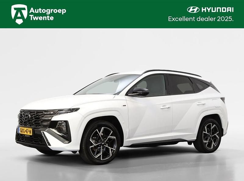 Wit Gebruikt 2024 Hyundai Tucson Edition SUV | € 39.445 (Eerlijke prijs) - Afbeelding 1/4