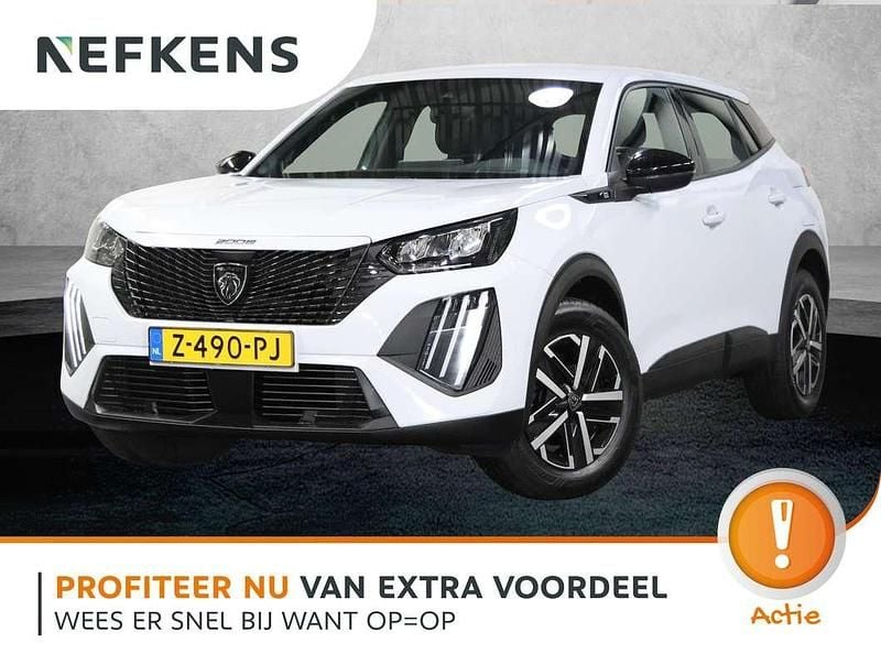 Wit Gebruikt 2024 Peugeot e-2008 Active SUV | € 25.725 (Goede deal) - Afbeelding 1/4