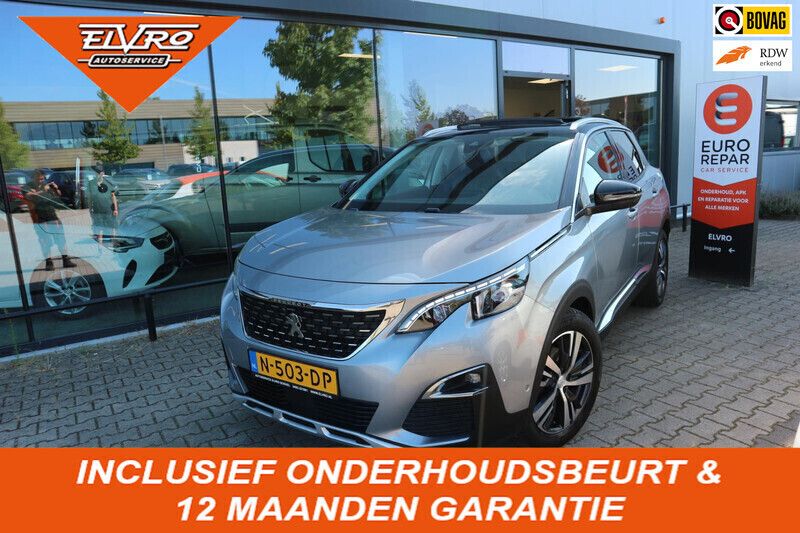 Grijs, metallic lak Gebruikt 2018 Peugeot 3008 Allure SUV | € 19.950 (Eerlijke prijs) - Afbeelding 1/4