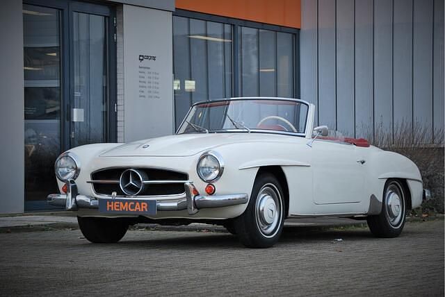 Wit Gebruikt 1963 Mercedes 190 Cabriolet | € 119.950 - Afbeelding 1/4