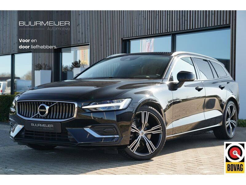 Zwart Gebruikt 2022 Volvo V60 Inscription Stationwagen | € 22.900 (Super prijs) - Afbeelding 1/4