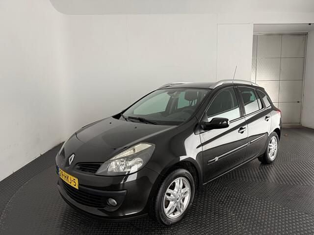 Zwart Gebruikt 2009 Renault Clio GrandTour Business Stationwagen | € 2.400 (Goede deal) - Afbeelding 1/3