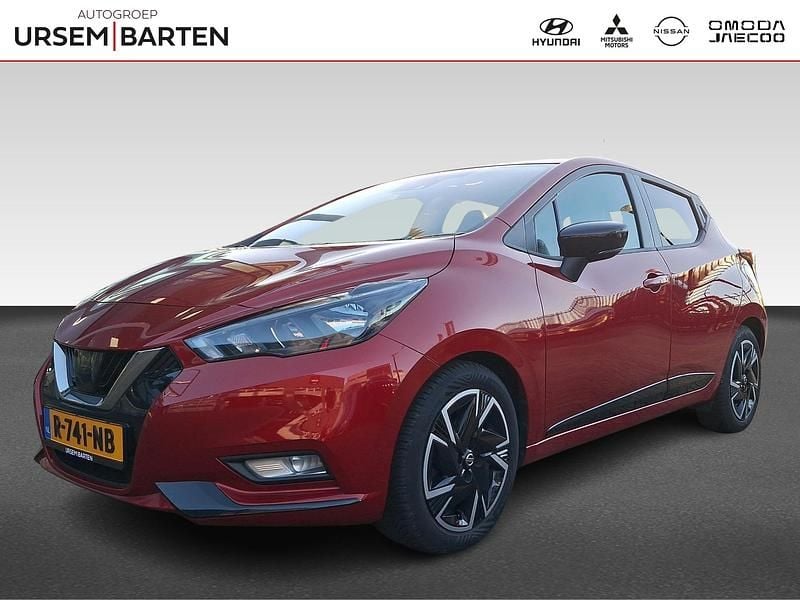 Rood Occasion 2022 Nissan Micra Hatchback | € 11.990 (Goede deal) - Afbeelding 1/4