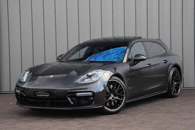 Grijs Gebruikt 2018 Porsche Panamera Turbo Sport Sedan | € 74.500 - Afbeelding 1/4