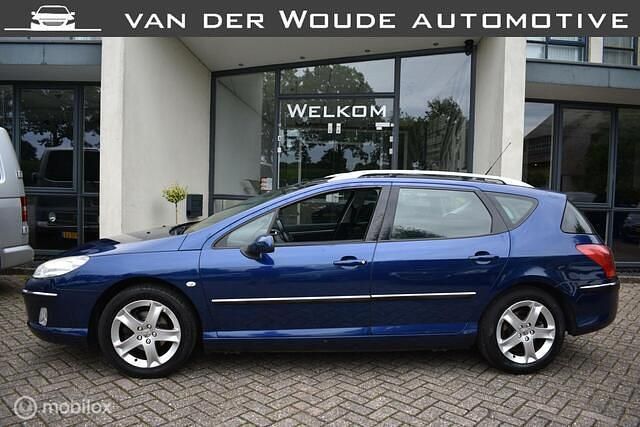 Blauw Gebruikt 2007 Peugeot 407 Stationwagen | € 1.499 (Eerlijke prijs) - Afbeelding 1/4
