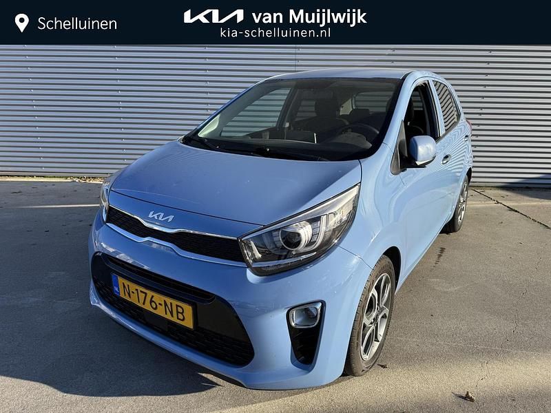 Blauw Gebruikt 2021 Kia Picanto Hatchback | € 12.650 (Eerlijke prijs) - Afbeelding 1/4