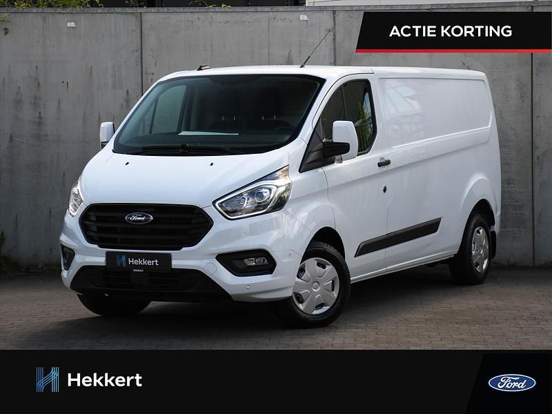 Wit Occasion 2023 Ford Transit Custom Trend Van | € 25.995 (Super prijs) - Afbeelding 1/4