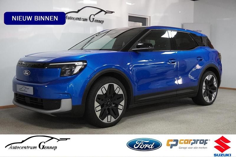 Blauw (metallic) Occasion 2024 Ford Explorer Extended Range SUV | € 38.900 (Eerlijke prijs) - Afbeelding 1/3