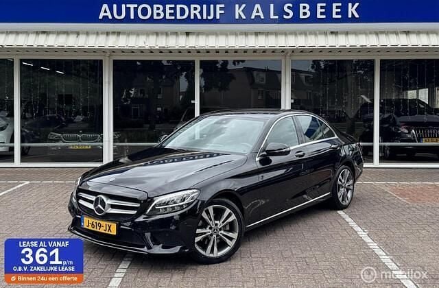 Zwart Gebruikt 2020 Mercedes C220 Premium Plus Sedan | € 26.999 (Eerlijke prijs) - Afbeelding 1/4