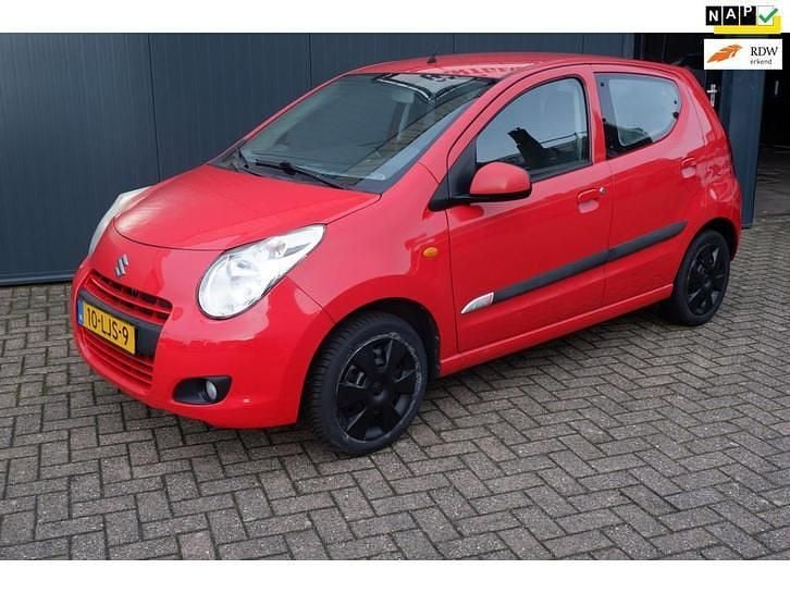 Rood Occasion 2010 Suzuki Alto Exclusive Hatchback | € 1.950 (Super prijs) - Afbeelding 1/4