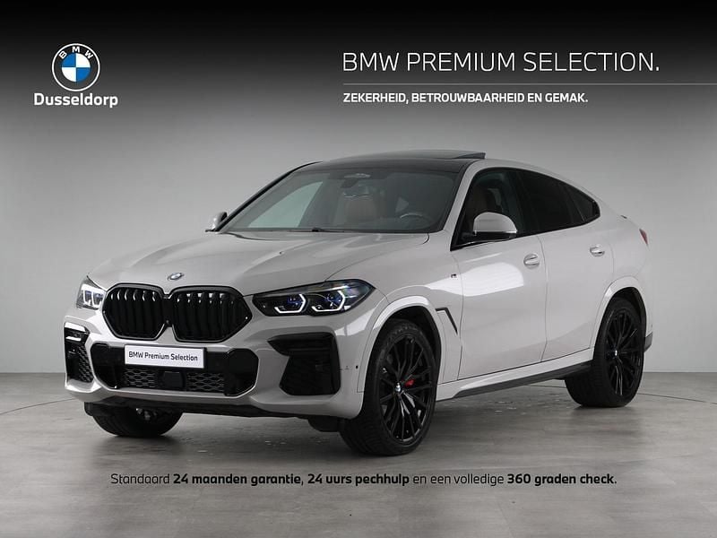 Zwart Gebruikt 2022 BMW X6 Executive SUV | € 72.450 (Eerlijke prijs) - Afbeelding 1/4