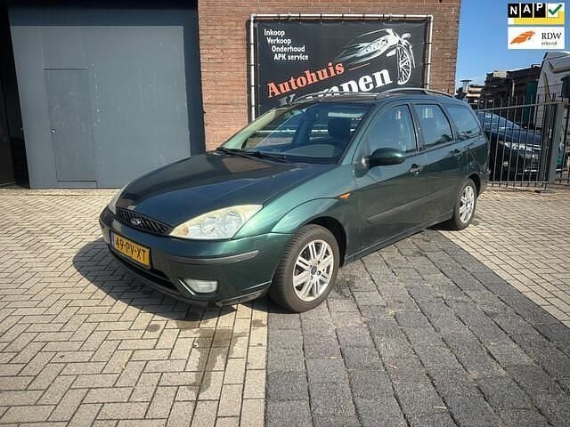 Groen Gebruikt 2005 Ford Focus Futura Stationwagen | € 500 (Super prijs) - Afbeelding 1/4