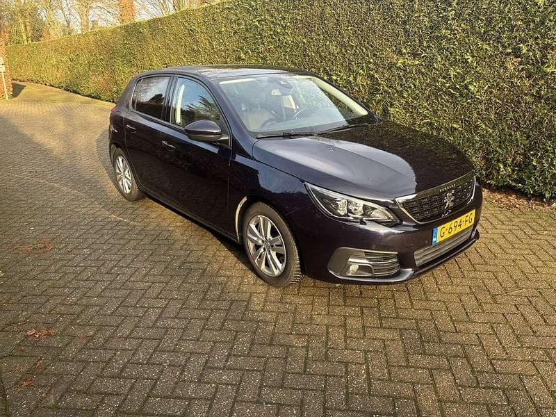 Blauw Gebruikt 2019 Peugeot 308 Avantage Hatchback | € 9.250 (Goede deal) - Afbeelding 1/4