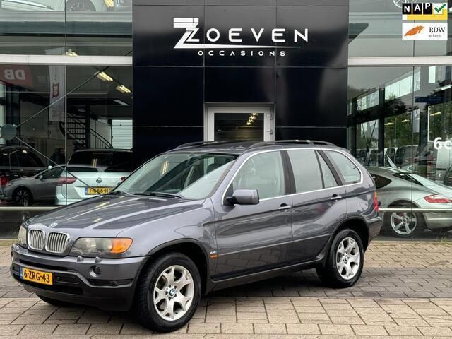 Grijs, metallic lak Gebruikt 2000 BMW X5 Sport Line SUV | € 5.995 (Super prijs) - Afbeelding 1/4
