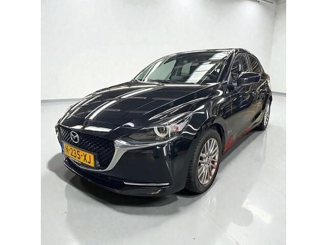 Zwart (metallic) Occasion 2022 Mazda 2 Luxury Hatchback | € 11.950 (Goede deal) - Afbeelding 1/4