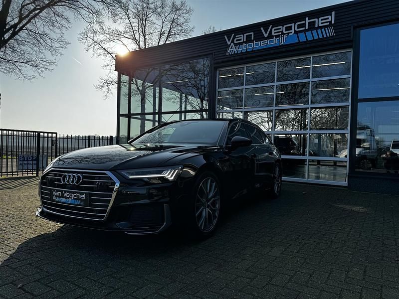 Zwart Occasion 2020 Audi A6 Competition Stationwagen | € 44.095 (Duur) - Afbeelding 1/4
