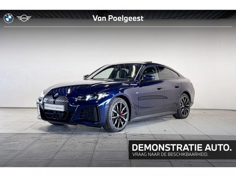 Bmw individual tansanit metallic (donker blauw metallic) Gebruikt 2025 BMW i4 Comfort Edition Sedan | € 79.597 - Afbeelding 1/4