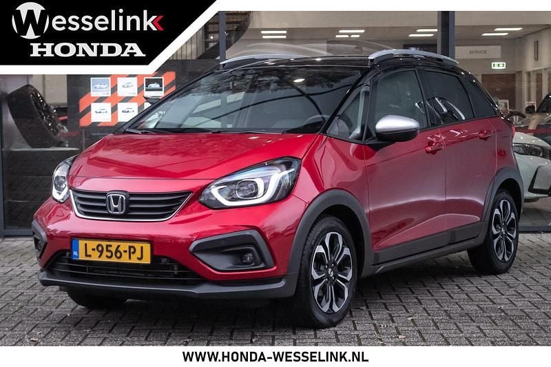 Rood Gebruikt 2021 Honda Jazz Hatchback | € 22.950 (Eerlijke prijs) - Afbeelding 1/4