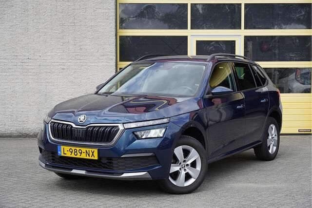 Blauw Gebruikt 2021 Skoda Kamiq Ambition SUV | € 13.950 (Super prijs) - Afbeelding 1/4