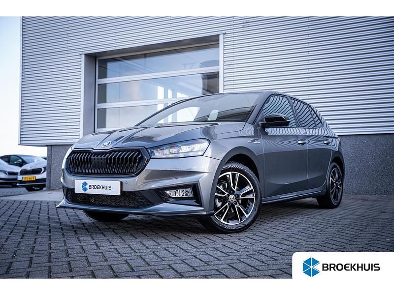 Grijs Gebruikt 2024 Skoda Fabia Monte Carlo Hatchback | € 24.795 (Iets duurder) - Afbeelding 1/4