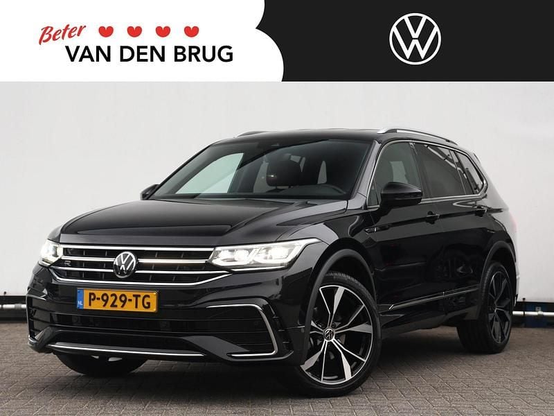 Zwart Gebruikt 2022 VW Tiguan Allspace R-line SUV | € 38.800 (Iets duurder) - Afbeelding 1/4
