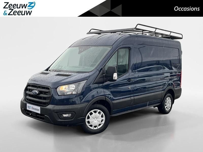 Blauw Occasion 2024 Ford Transit Trend Van | € 30.970 (Goede deal) - Afbeelding 1/4