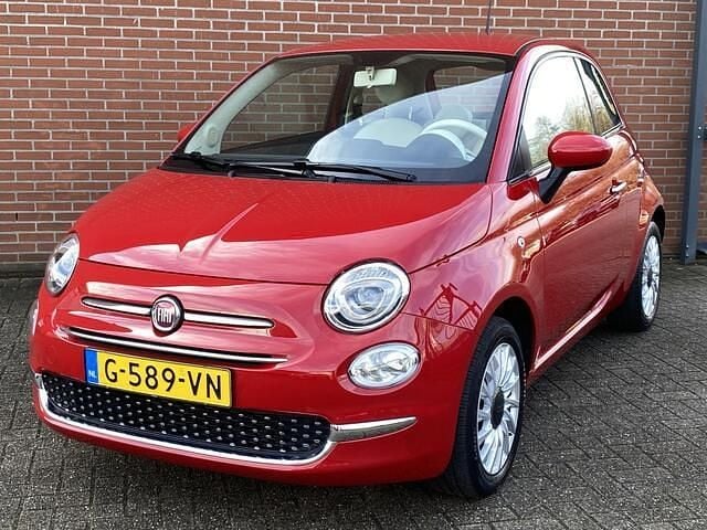 Occasion Fiat 500 Lounge 69 PK (50 kW) 2019 Rood Hatchback