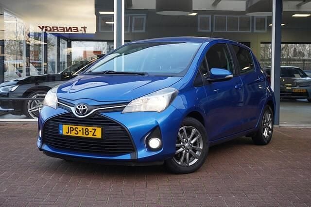 Blauw Gebruikt 2014 Toyota Yaris Lounge Hatchback | € 8.950 (Iets duurder) - Afbeelding 1/4
