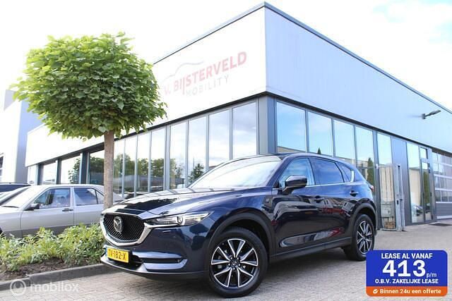 Blauw Gebruikt 2018 Mazda CX-5 SUV | € 26.400 (Eerlijke prijs) - Afbeelding 1/4