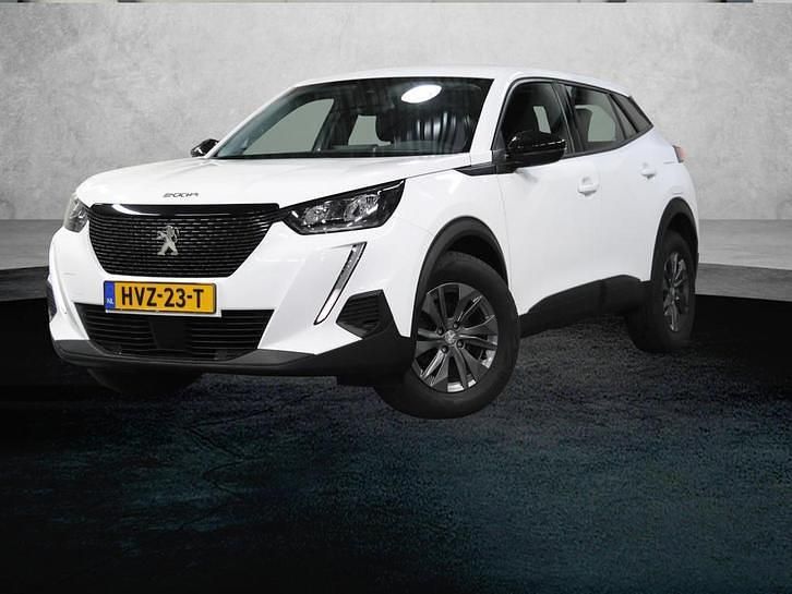 Wit Occasion 2022 Peugeot 2008 Active SUV | € 18.975 (Eerlijke prijs) - Afbeelding 1/4