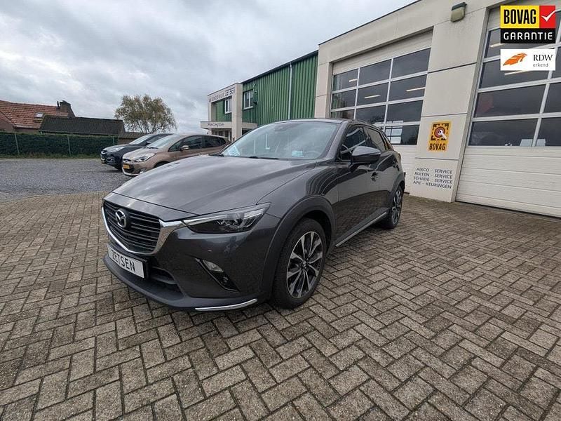 Grijs (metallic) Gebruikt 2019 Mazda CX-3 SUV | € 19.500 (Eerlijke prijs) - Afbeelding 1/4