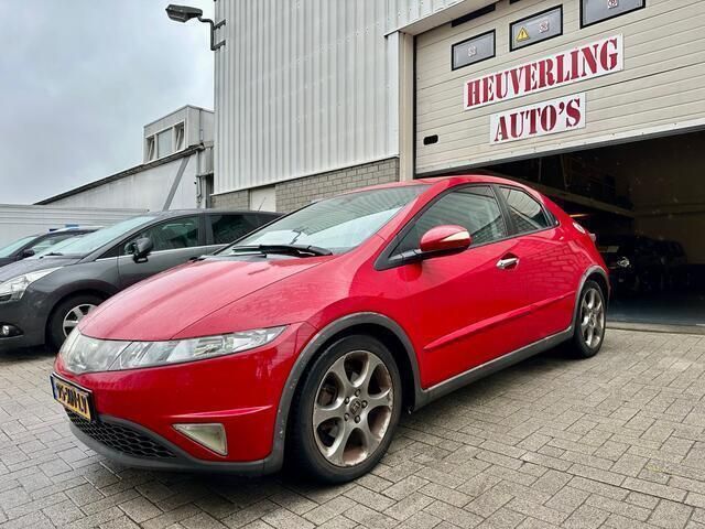 Rood Gebruikt 2008 Honda Civic Sport Hatchback | € 5.399 (Goede deal) - Afbeelding 1/4